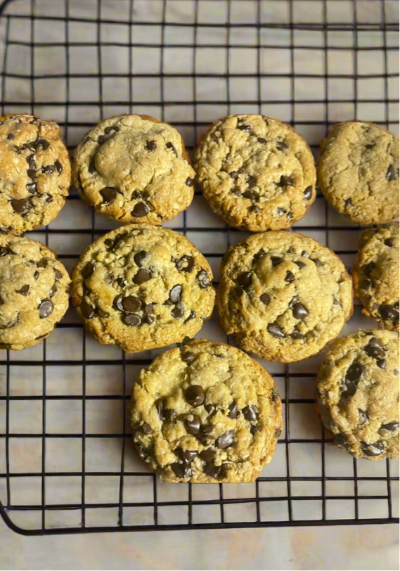 Brown butter chocolate chip cookies