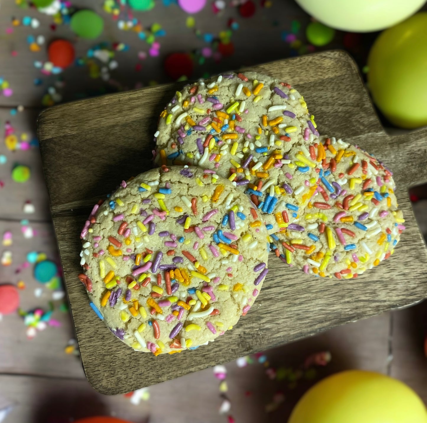 Sprinkle cookies (Artificial dye free)